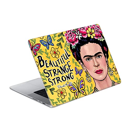 Skin floral MacBook Pro 14 A2442 Frida Kahlo - Protection vinyle anti-rayures haut de gamme