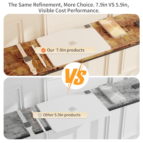 2-Pack 79"x7.9" Adjusts Height Sofa Table - Image 6