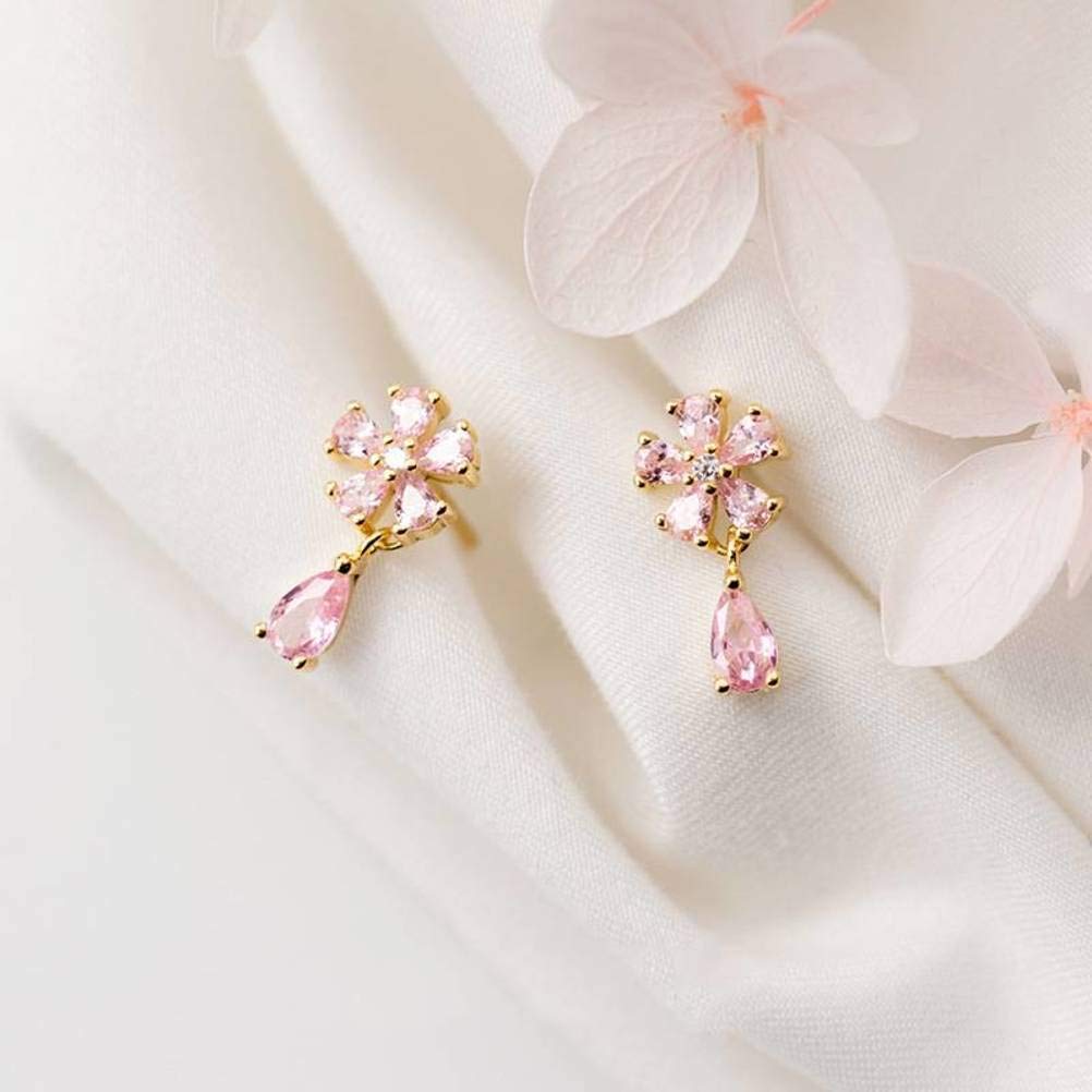 QTANZIQI do eleganckich damskich kolczyków z diamentami S925