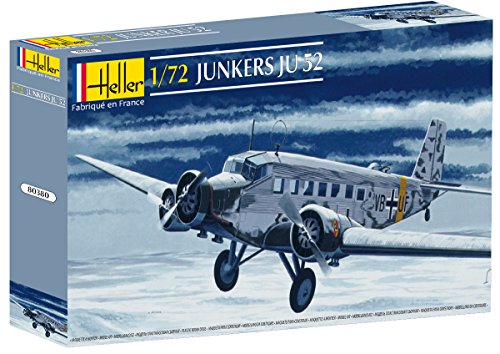 Heller Junkers JU 52/3M Airplane Model Building Kit