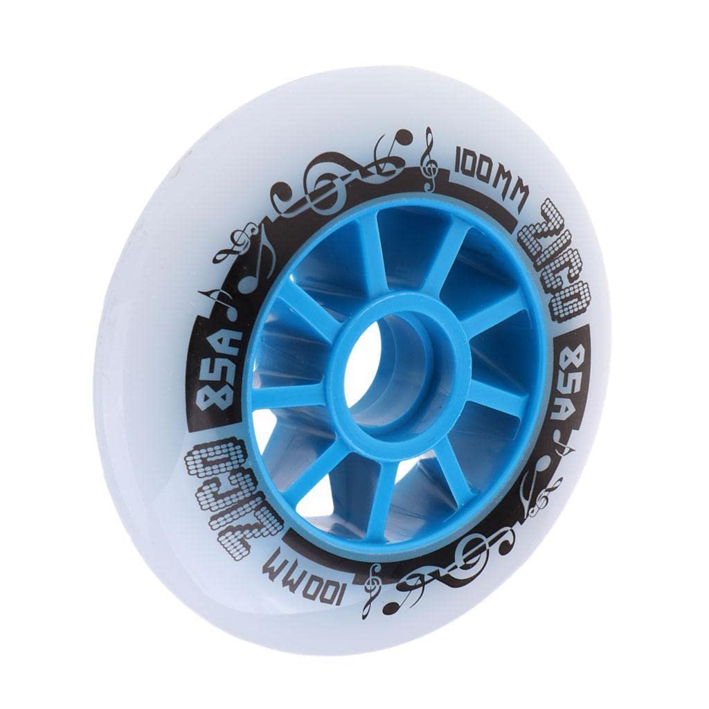 Outdoor PU Roller Inline Skates Wheel Replacement Racing Wheels 100mm