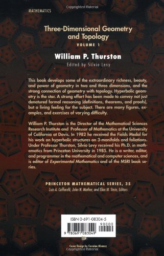 Three-Dimensional Geometry and Topology, Volume 1: (Pms-35): 31