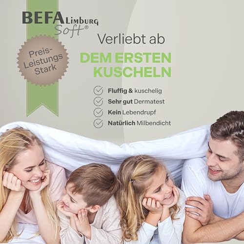BEFA SOFT Daunendecke 135x200 Ganzjahr NOMITE