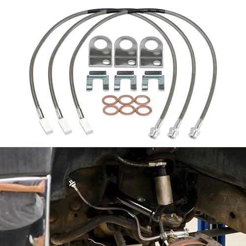 Jeep XJ Extended Brake Lines