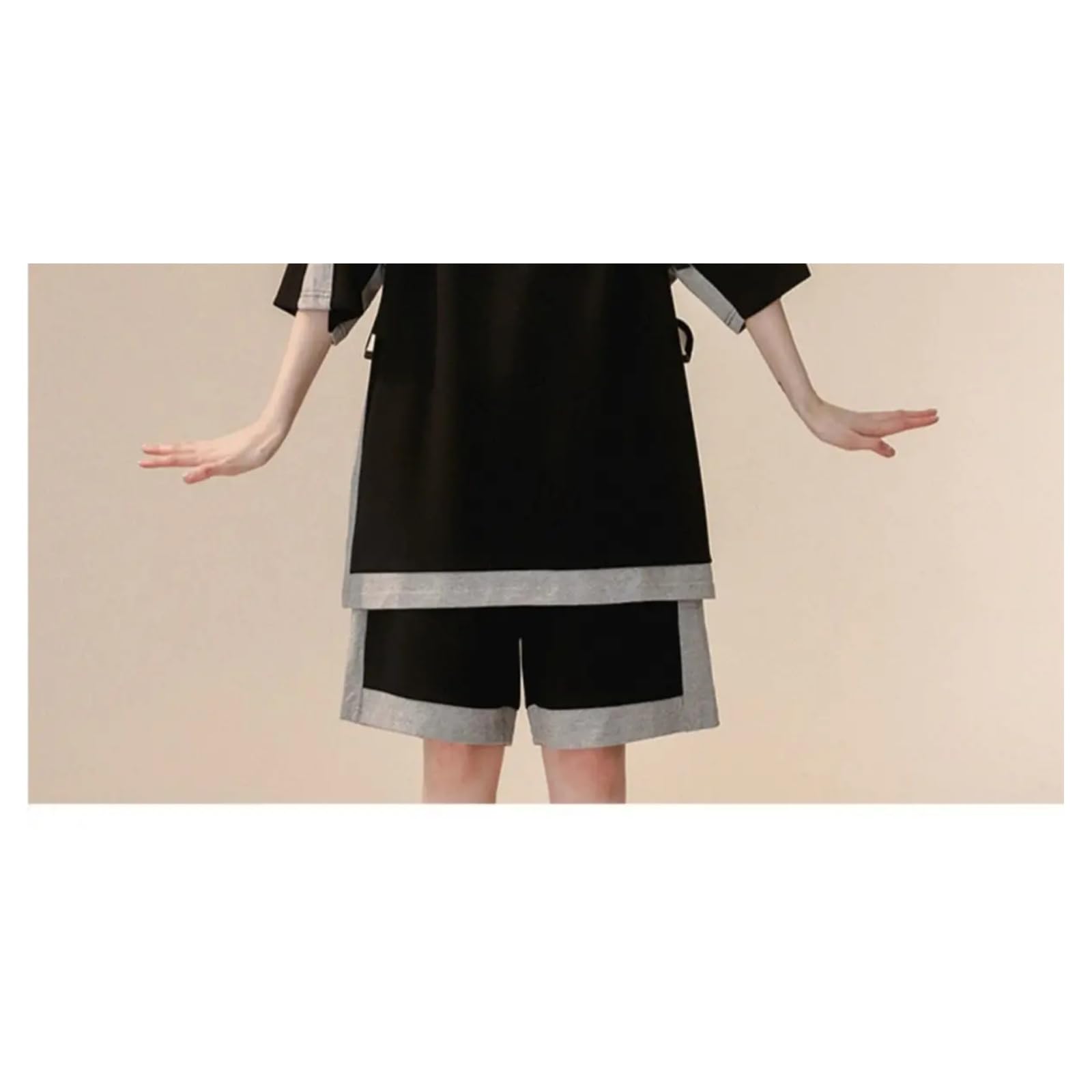 Manga Corta Mujeres Dos Piezas Sets Cortos Cortos Summer Capitán Top Sports Top Sports Casual