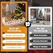 XMTECH LED Weihnachtsbaum Zaun 2,8 m, 8 Stück dekorativer Lattenzaun mit 8 Lichtmodi, warmweiße Beleuchtung, IP44 wasserdicht, flexibler Zaun für Haustiere, Garten, Wohnzimmer, Weihnachtsdekoration