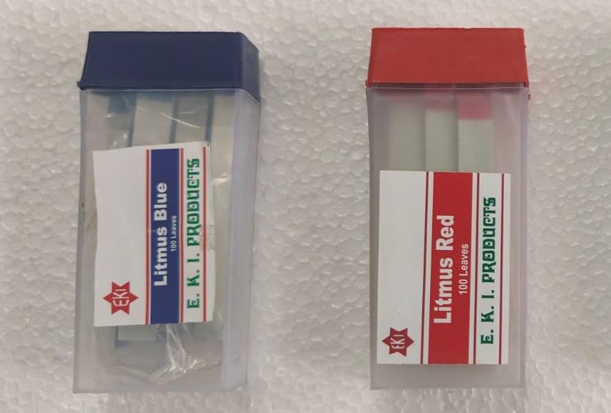 Shree Balaji Traders - Litmus Paper Set: 200 Strips for Acid-Base Testing - Blue and Red Varieties-image-20
