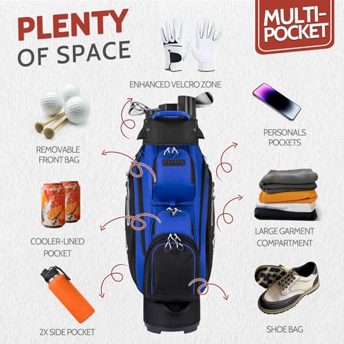 uniHimal T-Lock Golf Cart Bag Pro