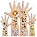 Produktbild LEADTEAM Tattoo Kinder, 110 Stück Zoo Tiere Aufkleber, Jungen Mädchen Sticker, Kindergeburtstag Geschenke, Tier Spielzeug, Party Deko Mitgebsel