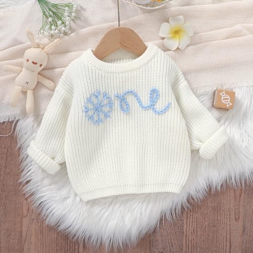 Toddler Boy Kids Baby Girls Boys Christmas Long Sleeve Sweaters Warm Jacket Cotton Knit Coat Outwear 6 Months3