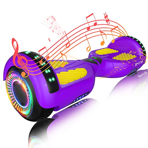 Image of SIMATE Hoverboard, Bluetooth All Terrain Hover Boards with LED Lights and APP Control, Gifts for Kids Adults Girls Boys, for All Ages