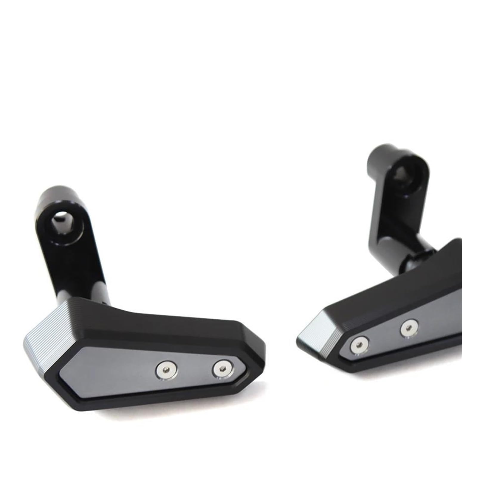 Protezione Telaio Crash Slider for Ninja500 Ninja 500 Z500 Z 500 Protezione anticaduta for Moto Telaio Carenatura Protezione Crash Pad (Rosso)(Silvery)