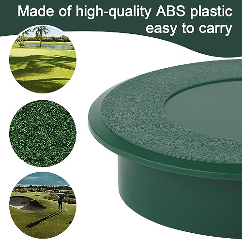 4pcs Golf Covers, Golf Cup Cover Golf Hole Cutter for Putting Green, Golf Training Aids Putting Hole Covers for Outdoor Sports Golf Course Garden Yard - Image 4