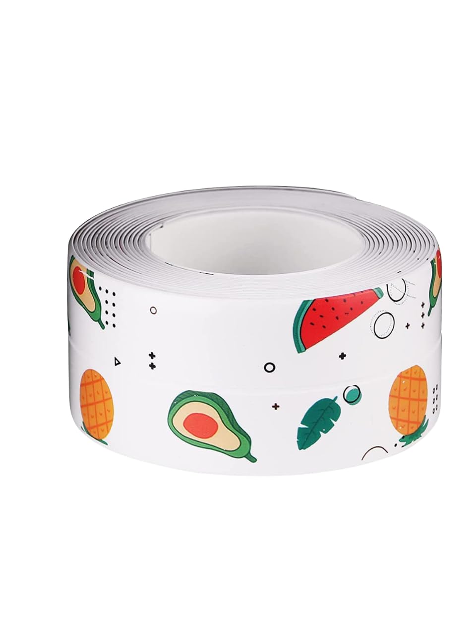 Waterproof Tape for Kitchen Sink Oil Proof Caulk Kitchen Sink Tape Waterproof for Corner Caulk Self Adhesive Sealing Tape Gap Sealer for Platform Bathroom(Multi Print) (PACK OF 1)-image-36