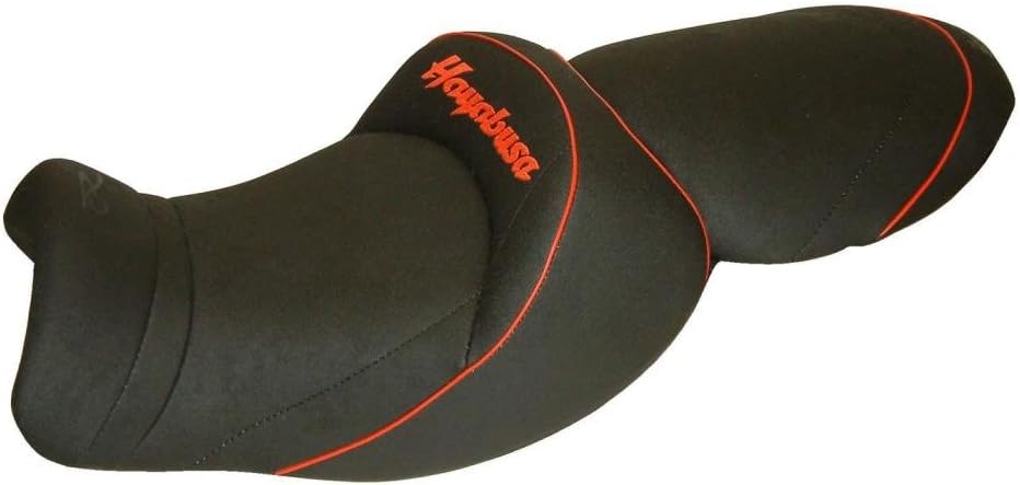 Top Sellerie Francja Deluxe komfortowe siedzenie ogrzewane/podniesione/żelowe do Suzuki GSXR 1300 Hayabusa 2008-2014#2981
