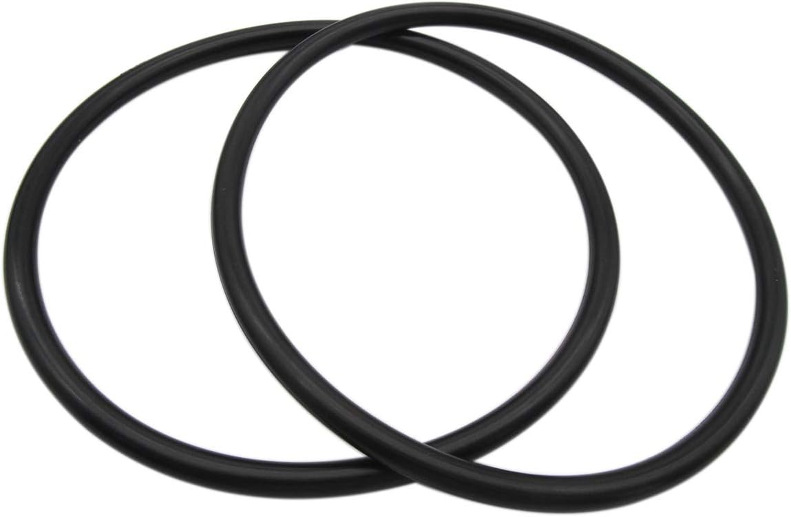 CKPSMS Brand -#KP-19114 Universal Sewing Machine Motor Stretch Belt Compatible with 13"-15" Singer Kenmore White (2PCS)
