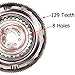 DQ200 0AM Transmission Clutch Flywheel 8 Holes 129T Compatible with Volkswagen Audi Skoda Seat 03F105266C 415033410 (8 Holes 129 Teeth)