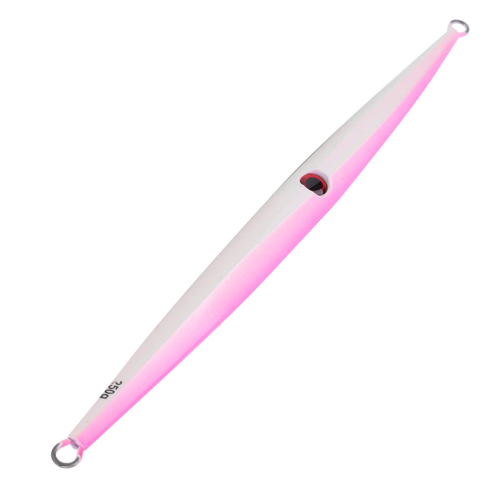 Great Workmanship Fishing Bait, Lure Bait, for Fishing Grouper, Pike, Mackerel(White Pink)