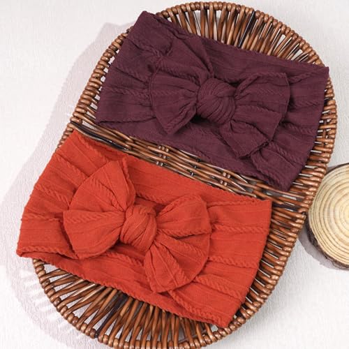 CÉLLOT Super Stretchy Soft Knot Headbands - Best Headband for Baby Girl (Newborn to Toddler) Image 6