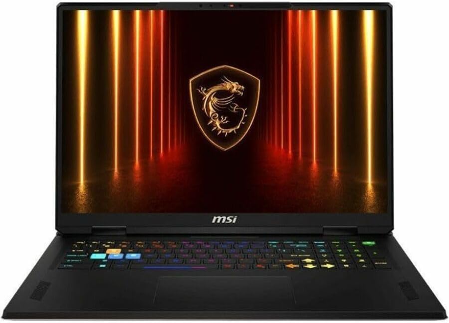 MSI Vector A18 HX A9WIG-223US 18″ Gaming Notebook – QHD+ – 240 Hz – AMD Ryzen 9 9955HX – 32 GB – 1 TB SSD – Cosmo Gray
