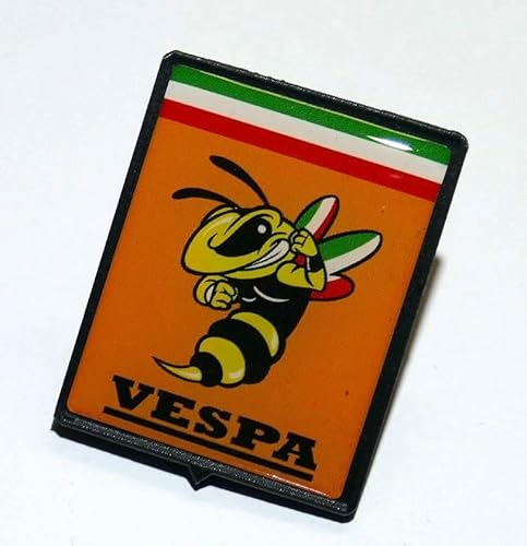 Vespa Biene Emblem Orange VE-124 Aufkleber