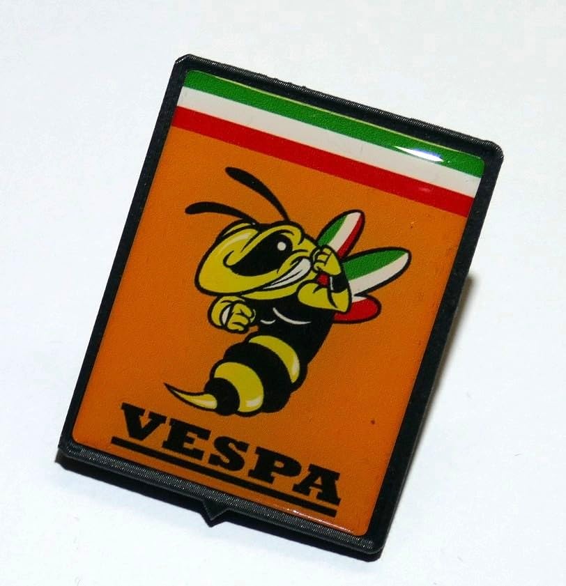 3D Vespa Emblem Aufkleber - Originalgetreues Logo Für Piaggio Roller