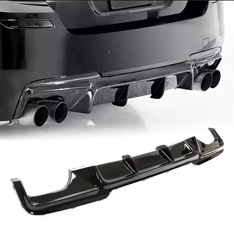 BMW 5シリーズ F10型 リアディフューザー Amazon.com: MCARCAR KIT Rear Diffuser for BMW 5 Series F10