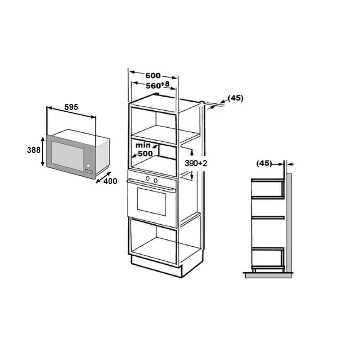 BEKO BMGB25333DX