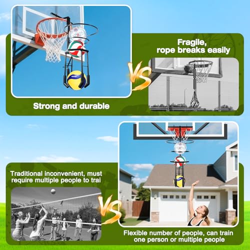 image for AugFir Multi-functional Automatic Volleyball Training Equipment Aid, V
