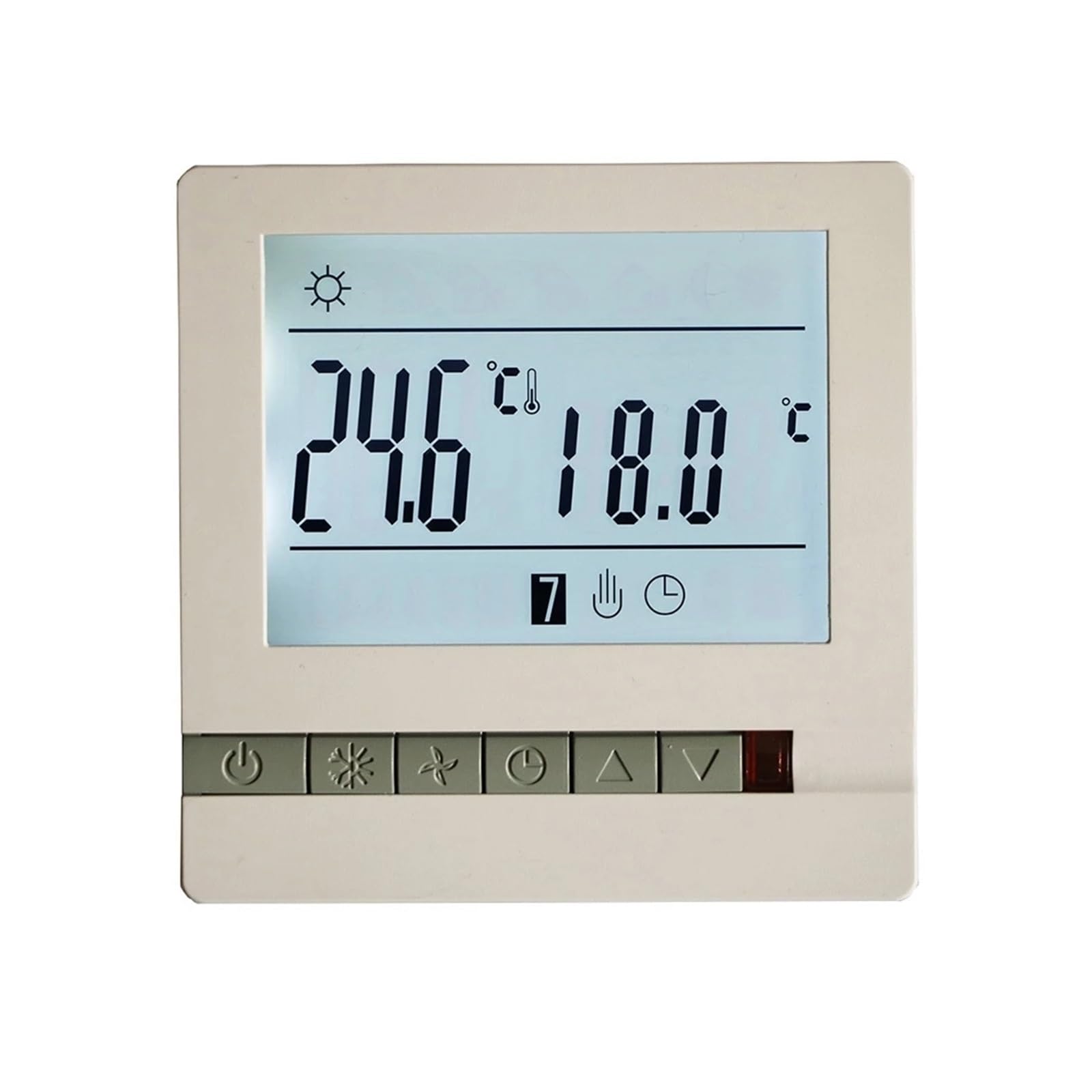 LCD Smart Wifi Programowalny termostat pokojowy do ogrzewania podłogowego Regulator temperatury pokojowej OszczęDza Energię I Koszty Ogrzewania(25A WiFi Type)