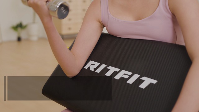 Amazon | RITFIT プリーチャーカールパッド ポータブル 二頭筋