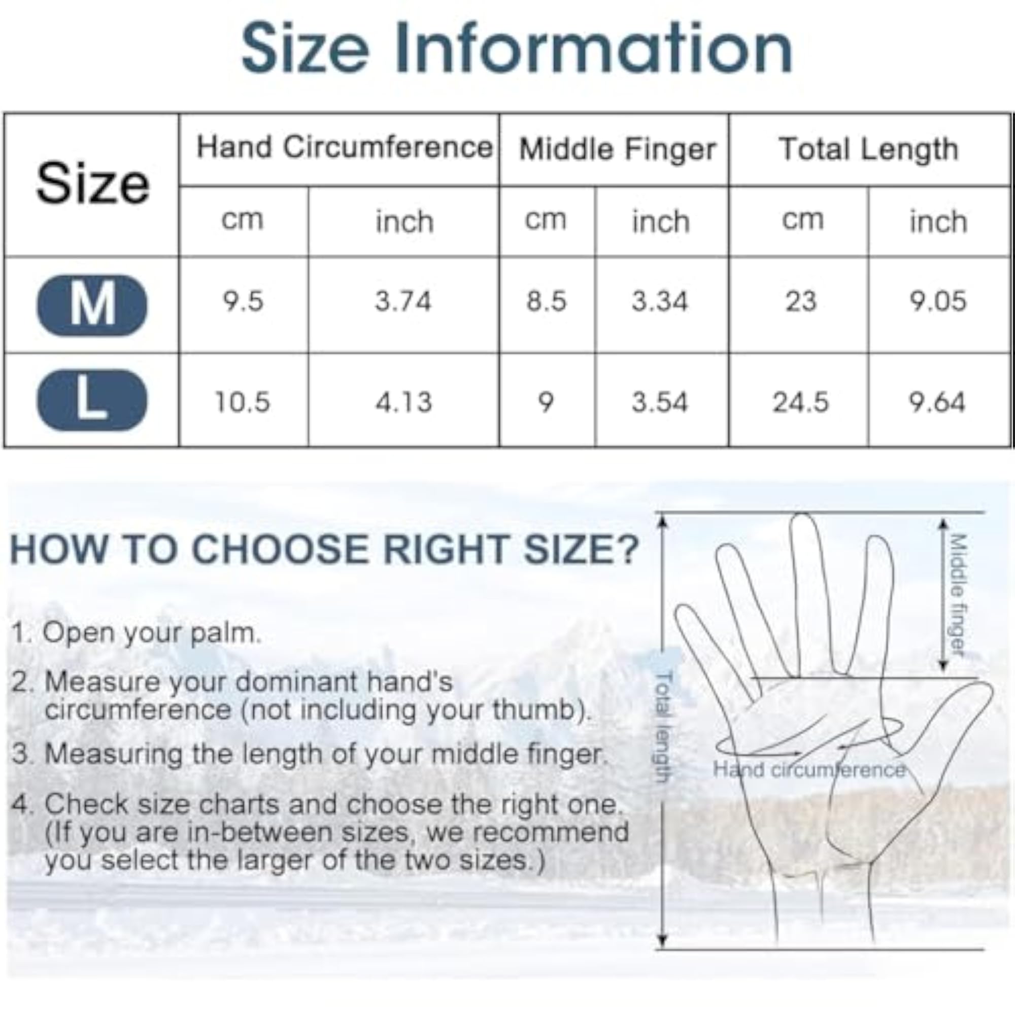 Faux Leather Winter Gloves with Touchscreen