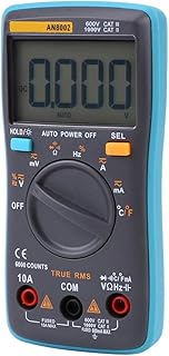 Aneng An8002 True Rms Digital,Â  An8002 Multimeter ACDC Voltage Ohm Current Meter 6000 Counts