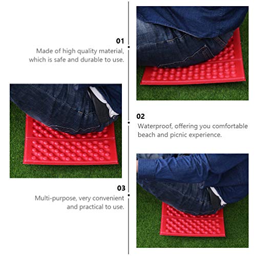 Almofada de espuma portátil para dormir da Besportble, 2 peças, almofada de espuma para assento de c