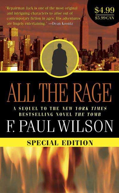 Cover of All the Rage (Repairman Jack)