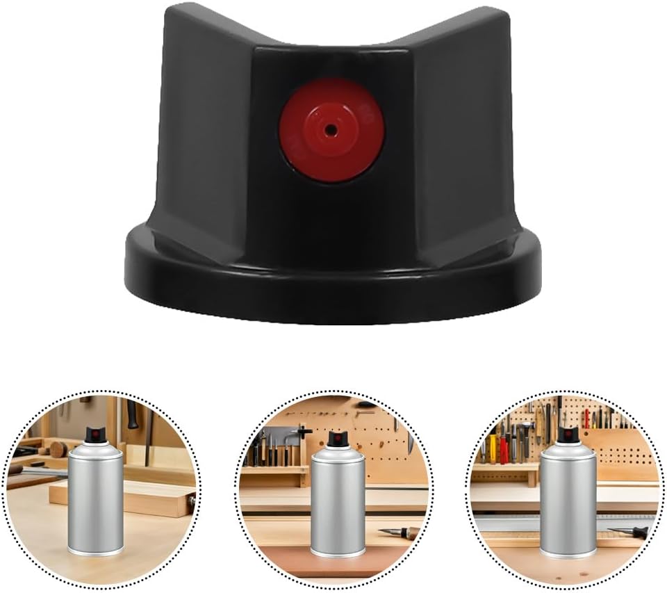 SHINEOFI Spray Paint Caps for Graffiti 10Pcs Replacement Nozzles Quick Detach Small Spray can Tips for Diy Painting Projects 0.90X0.90X0.59 Inch