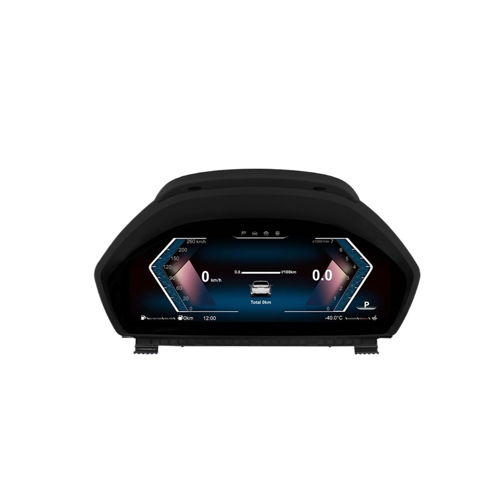 12,3 pollici compatibile con BMW F30 F31 GT-F34 F32 F33 F36 2013-2020 Cruscotto digitale Tachimetro LCD Cluster Pannello strumenti
