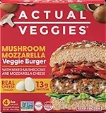 Actual Veggies Mushroom Mozzarella Veggie Burger, 12 OZ