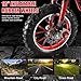 feneihe 50cc 2-Stroke Kids Dirt Bike,Dirt Bike for Kids 8-14,Mini Dirt Bike,Gas Power Pocket Rocket Bike,Gas Motorcycle with Front Rear Disc Brakes, Off Road Mini Motorcycle Max Load 330Lbs Red