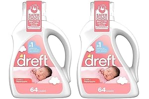Dreft Baby HE Laundry Detergent for Newborns and Infants