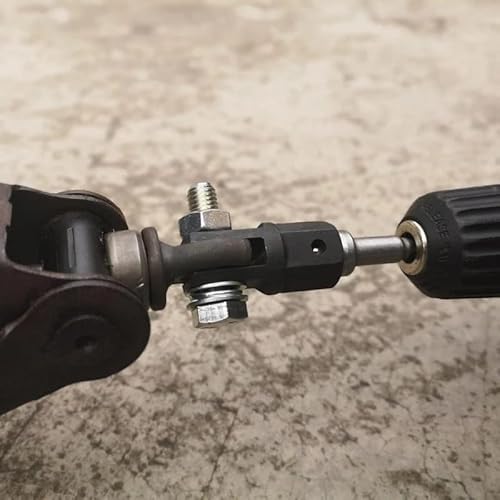 Petchor Scissor Jack Adapter With Impact Drill, 1/2" Scissor Jack Drill Adapter For 1/2 Inch Drive Impact Wrench Or 13/16 Inch Lug Wrench #TOP5