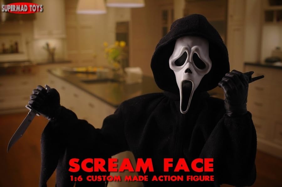 Amazon.co.jp: SUPERMAD TOYS 1/6 Scream Face 未開封 アイデ