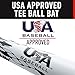 Franklin Sports Kids Metal Tball + Baseball Bat - Venom Youth Aluminum Teeball Bat - USA Baseball Certified for Boys + Girls Tee Ball - 25
