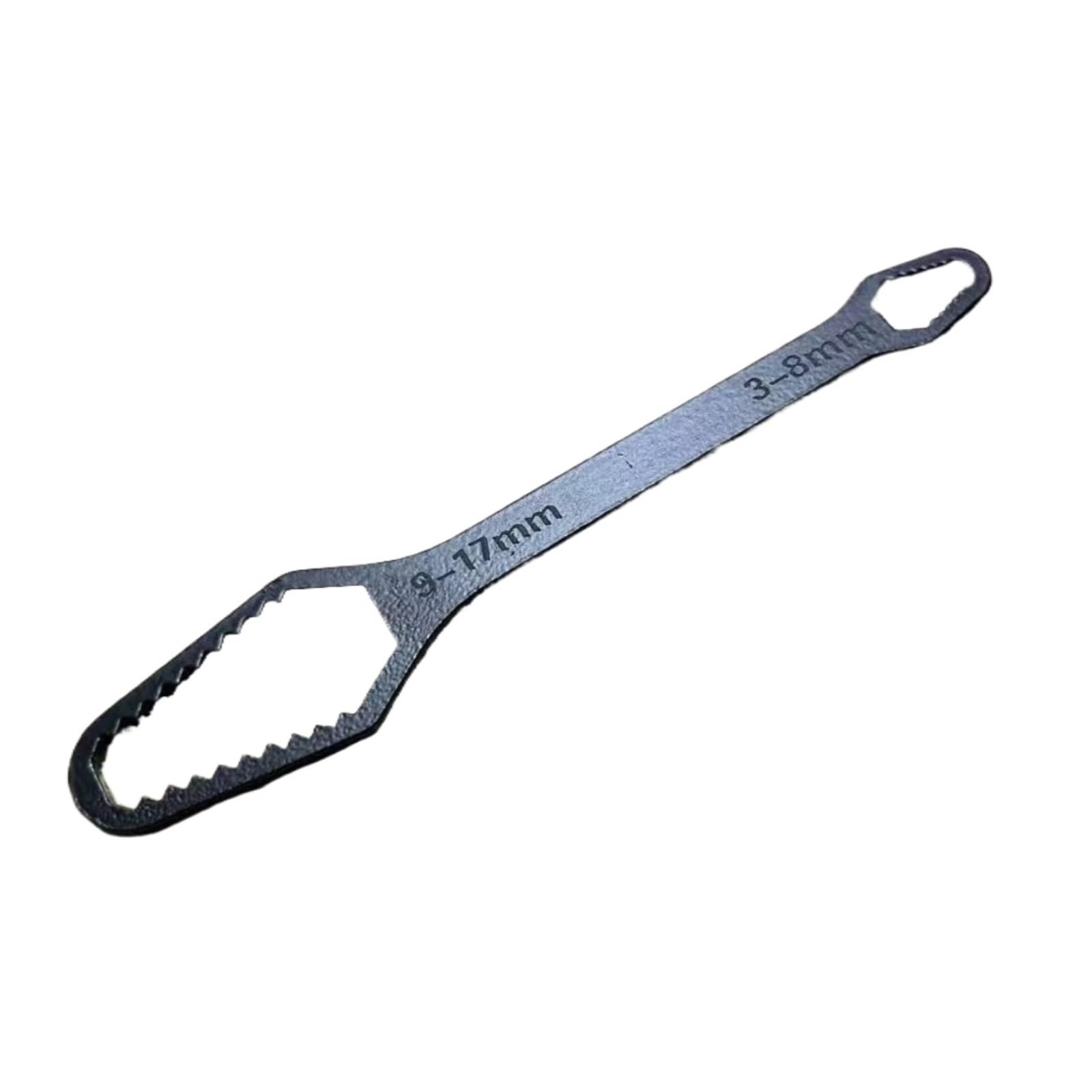 Lajhdcg Black-150Mm 8-24Mm Universal Torx Wrench Self-Tightening Adjustable Wrench Board Double-Head Torx Spanner Hand Tools For Factory(Black-150Mm)
