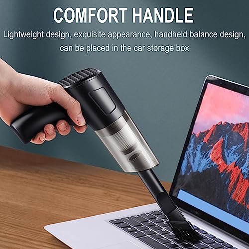 Cordless Vacuum Cleaner - 2 In 1 Portable Wet & Dry Handheld Strong Suction Power Car Vacuum Cleaner Cordless Vacuum Cleaner Handheld Vacuum Cleaner #TOP1
