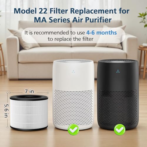 Image of Model 22 Filter Replacement for MA Series Air Purifier