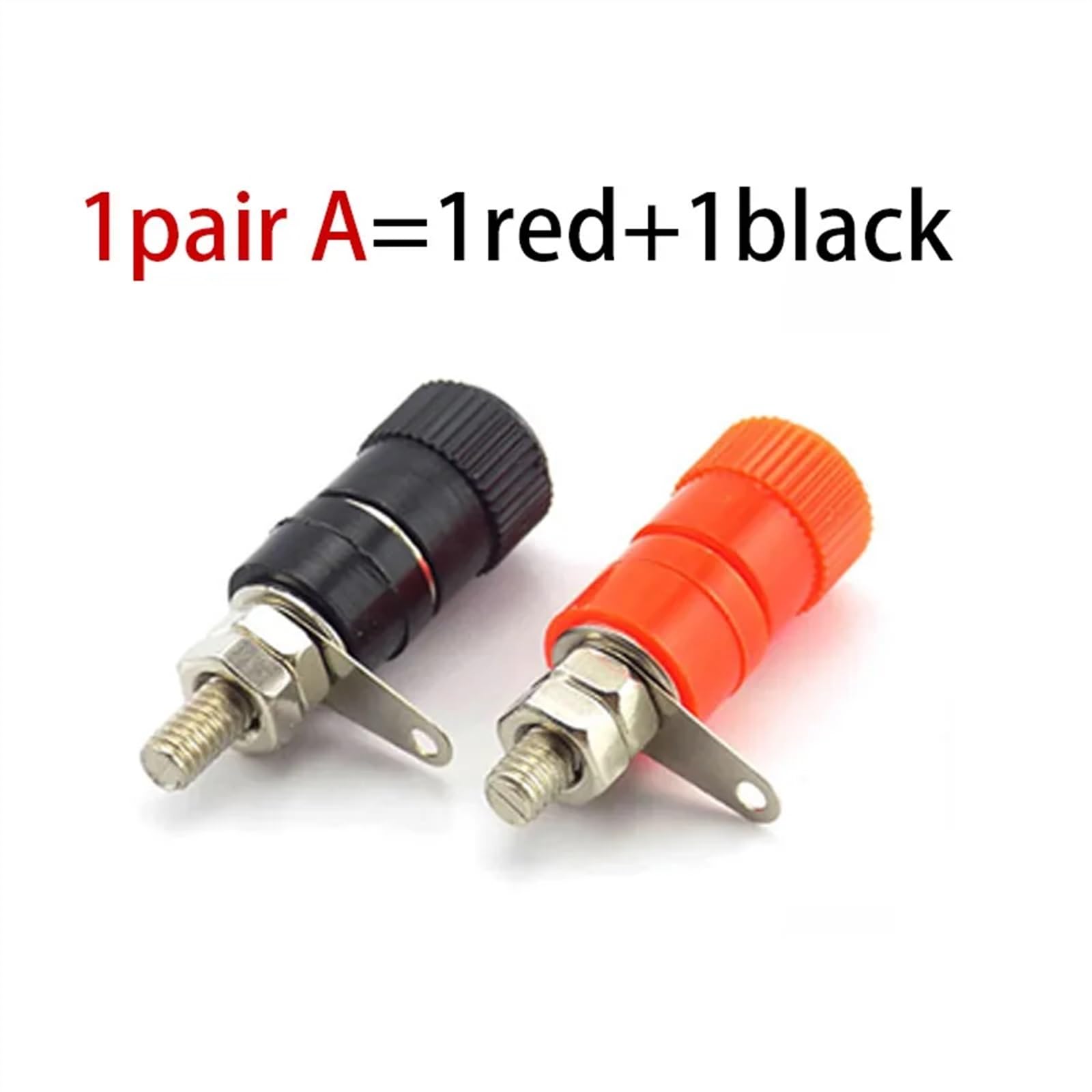 20 Pz/set Spine a banana da 2 mm, Spine a banana a colori misti Sonde per test degli altoparlanti Connettore dell'amplificatore per cavo dell' altoparlante Cavo dell'altoparlante per test elettrici