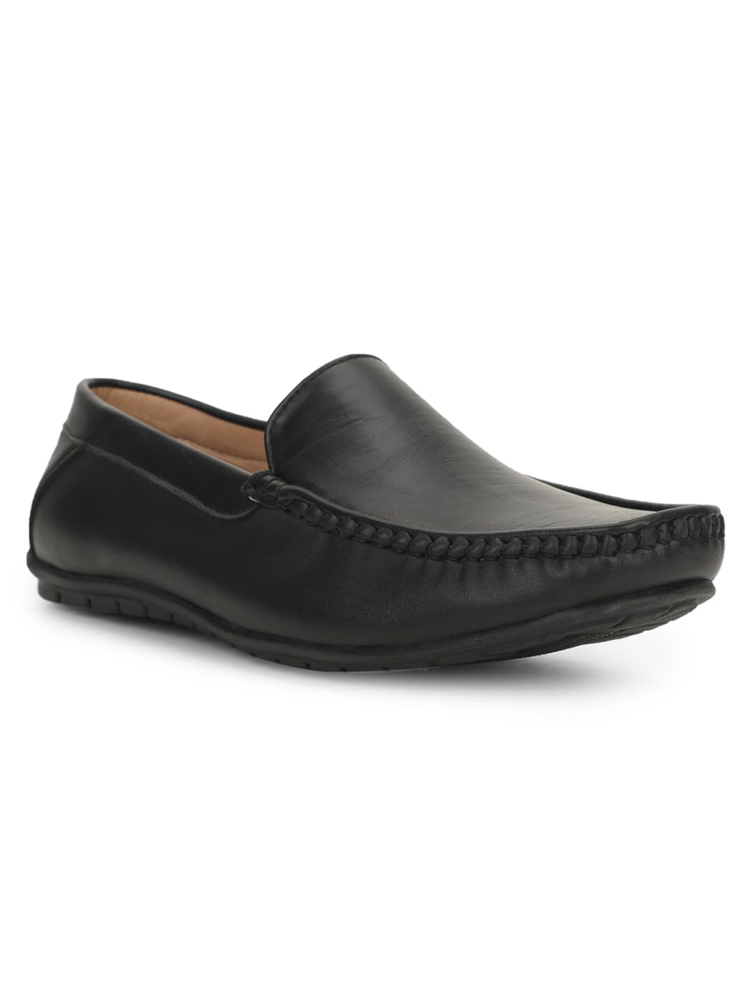 8516,Ben Crumbled E Black Loafer Slipon Casual Shoes for Men