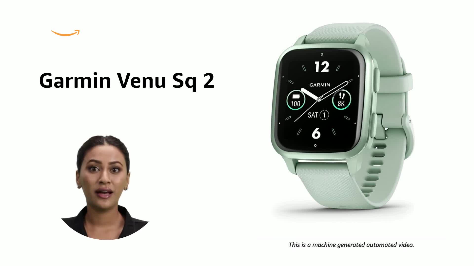 Garmin Venu Sq 2, GPS Smartwatch with Bright Touchscreen Display