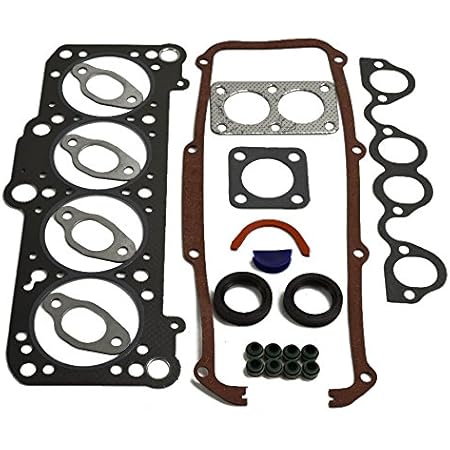 Amazon Com Itm Engine Components 09 Cylinder Head Gasket Set For Audi Volkswagen 1 8l L4 Fox Golf Jetta W O Exhaust Flange Gasket Automotive